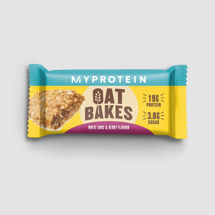 MyProtein Oat Bakes 12x75g Berry & White Chocolate