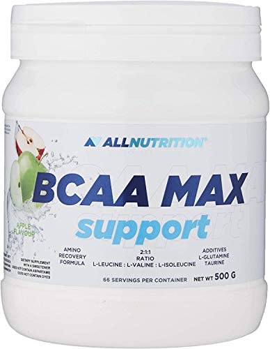 Allnutrition BCAA Max Support 500g - Apple - Amino Acids and BCAAs at MySupplementShop by Allnutrition