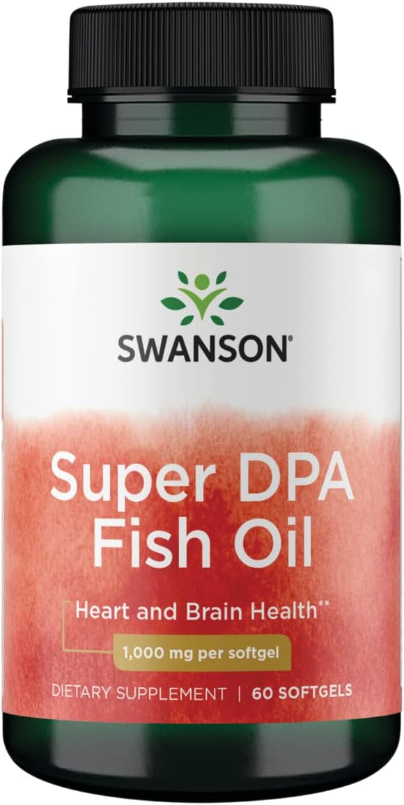 Swanson Super DPA Fish Oil - 60 Softgels - Omegas, EFAs, CLA, Oils at MySupplementShop by Swanson