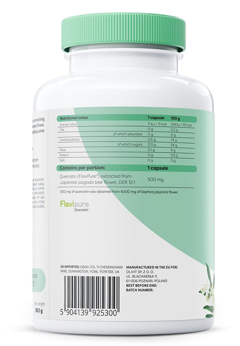 Osavi Natural Quercetin 500mg