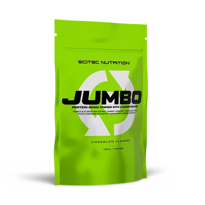 SciTec Jumbo Weight Gainer | 53g Protein & 135g Carbs per Serving