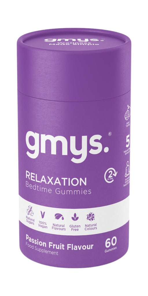 Gmys Relaxation Gummies, Passion Fruit - 60 gummies Best Value Herbal Supplement at MYSUPPLEMENTSHOP.co.uk