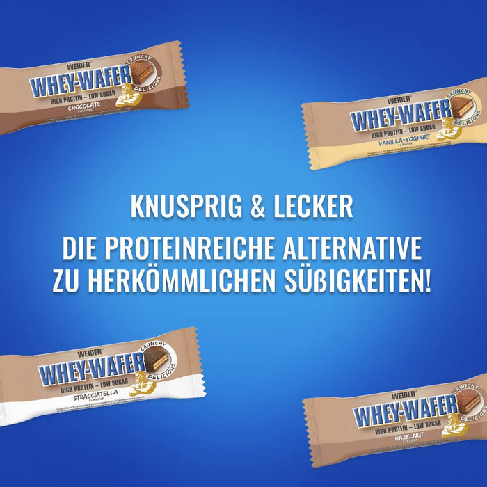 Weider Nutrition Whey Wafer Bar 12 x 35g