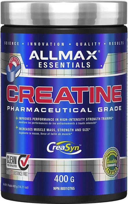 AllMax Nutrition Creatine Pharmaceutical Grade 400g 80 Servings - Creatine Powder at MySupplementShop by AllMax Nutrition