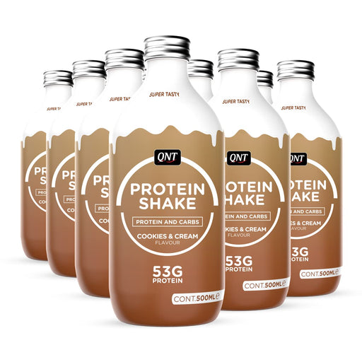 QNT Sports Muscle 53g Protein Shake RTD 12X500ml - Diet Shakes at MySupplementShop by QNT