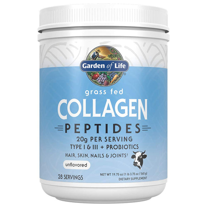 Garden of Life Grass Fed Collagen Peptides - 560g - Collagen at MySupplementShop by Garden of Life