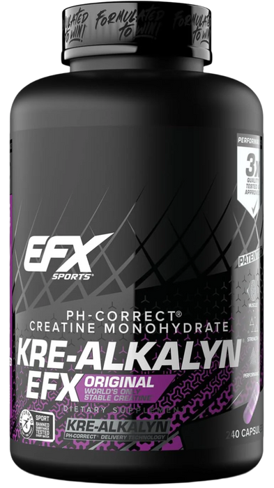 EFX Sports Kre-Alkalyn EFX 120 Capsules