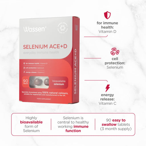 Selenium-Ace 90 Tablets - Immune Support at MySupplementShop by Wassen