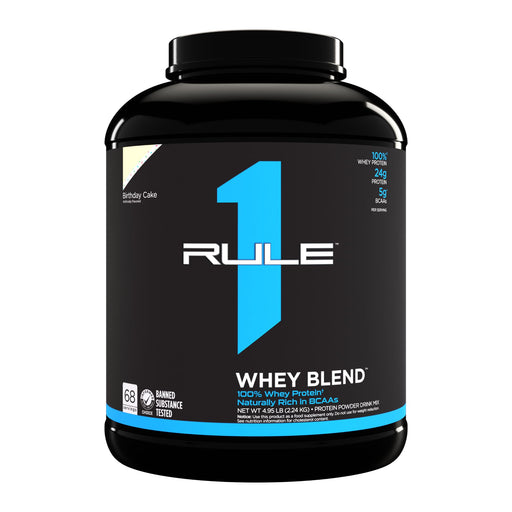 R1 Whey Blend, Birthday Cake - 2240g | Premium Whey Proteins at MYSUPPLEMENTSHOP.co.uk