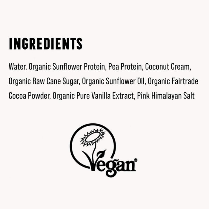 GROUNDED Plant-Based Protein Shake – 20g Vegan Protein, Dairy-Free, No Nasties (100% Recyclable Packaging)