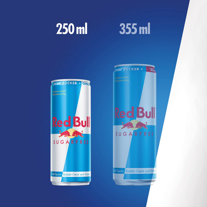 Red Bull Sugar Free 24x250ml - Energy Drinks at MySupplementShop by Red Bull