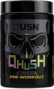 USN QHUSH Black 220g Frosted Lemon | Top Rated Sports Supplements at MySupplementShop.co.uk