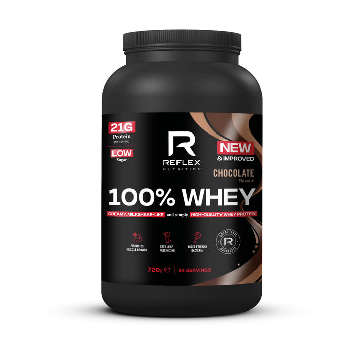 Reflex Nutrition 100% Whey 720g - Whey Proteins at MySupplementShop by Reflex