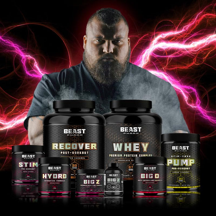 Beast Pharm Big Z Advanced Nighttime Formula 90g Sour Cherry Best Value Mineral Supplement at MYSUPPLEMENTSHOP.co.uk