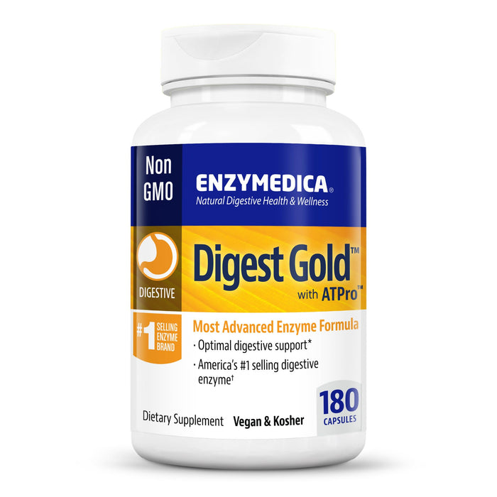 Enzymedica Digest Gold 180 Capsules Best Value Nutritional Supplement at MYSUPPLEMENTSHOP.co.uk