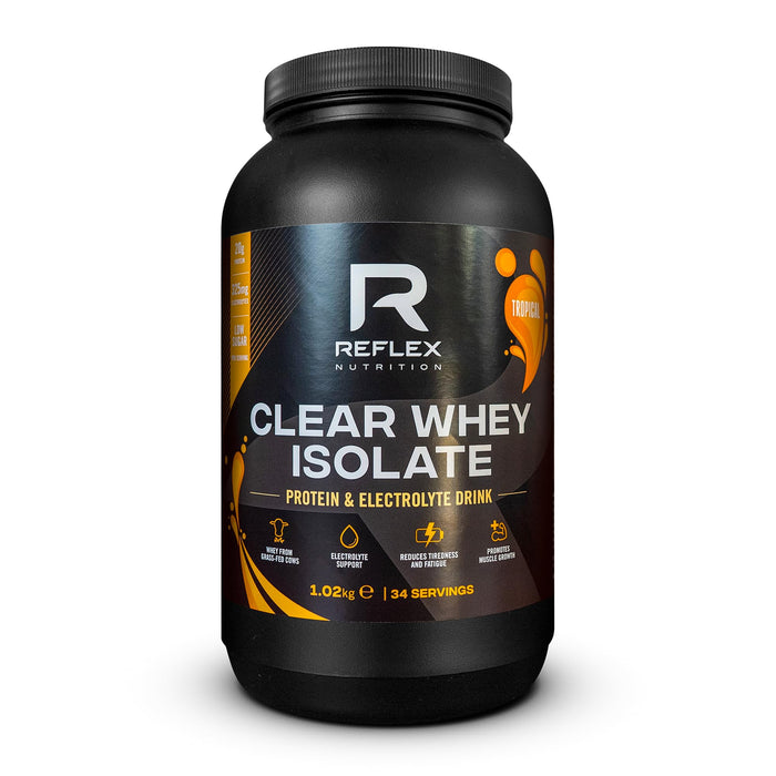 Reflex Nutrition Clear Whey Isolate 1020g - Whey Proteins at MySupplementShop by Reflex Nutrition