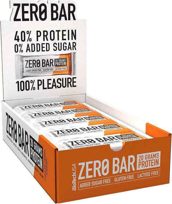 BioTechUSA Zero Bar - Choose Your Flavour 20 x 50g