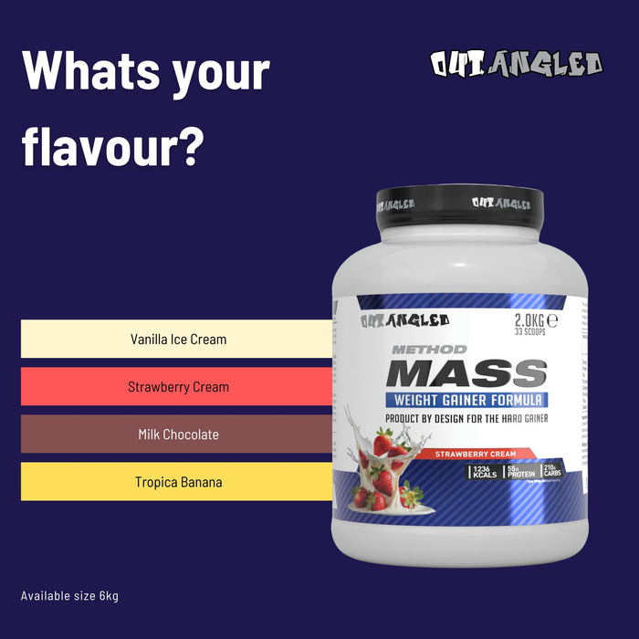 Outangled Method Mass 2kg - Protein Blends at MySupplementShop by OUT ANGLED