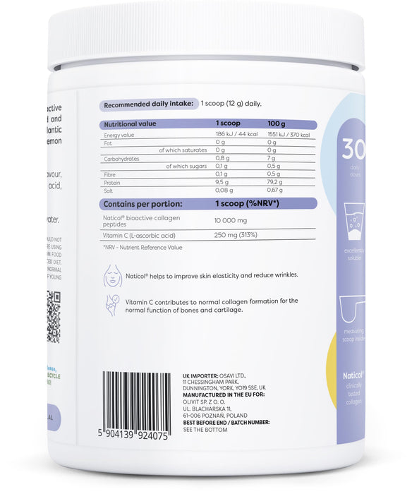 Marine Collagen Wild Cod, Lemon - 360g