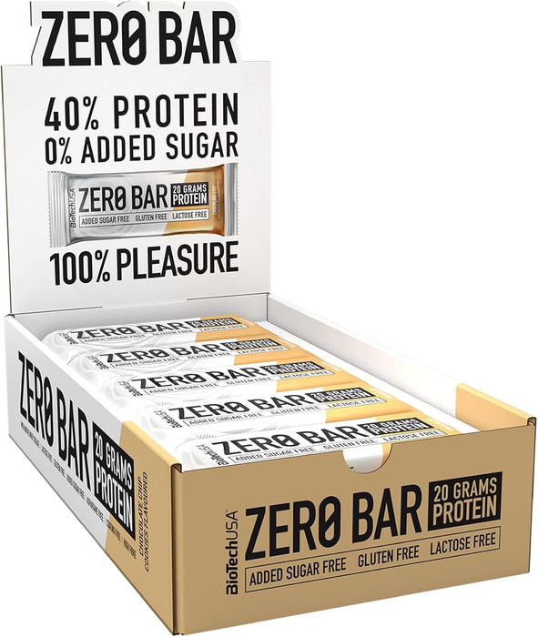 BioTechUSA Zero Bar - Choose Your Flavour 20 x 50g