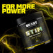 Beast Pharm STIM Pre Workout 390g (Lemon Sherbet)