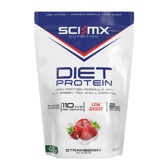 Sci-MX Diätprotein 800g Erdbeere