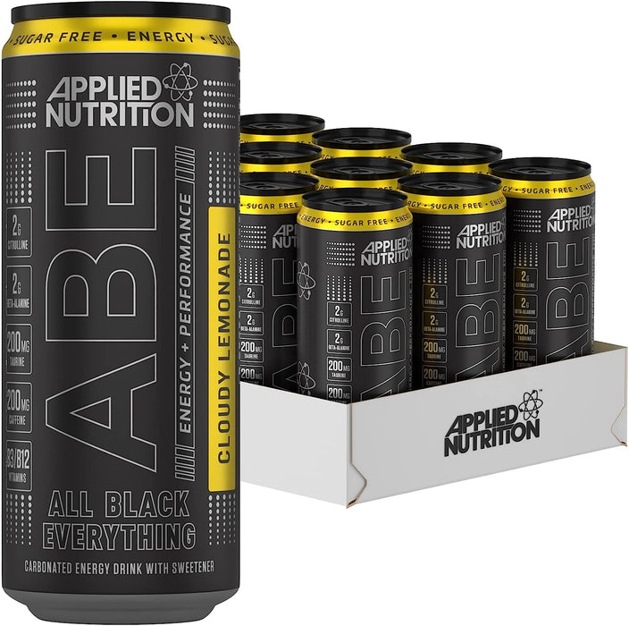 Applied Nutrition ABE Pre Workout Cans 12 x 330ml - Energy Drinks at MySupplementShop by Applied Nutrition