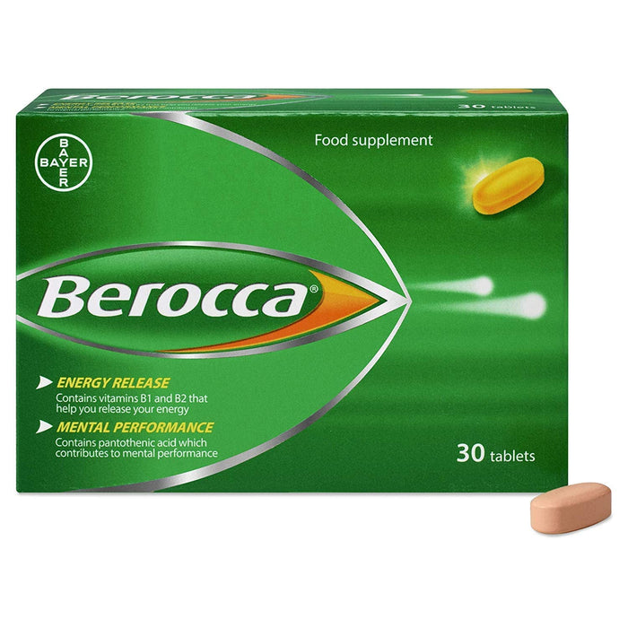 Berocca 30 Tablets - Adult Multi Vits at MySupplementShop by Berocca