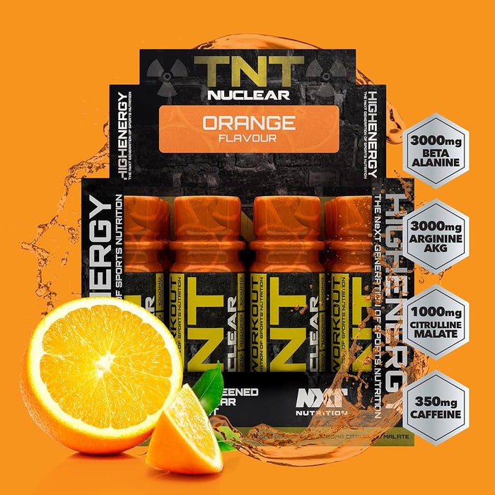 NXT Nutrition TNT Nuclear Shots 12 x 60ml