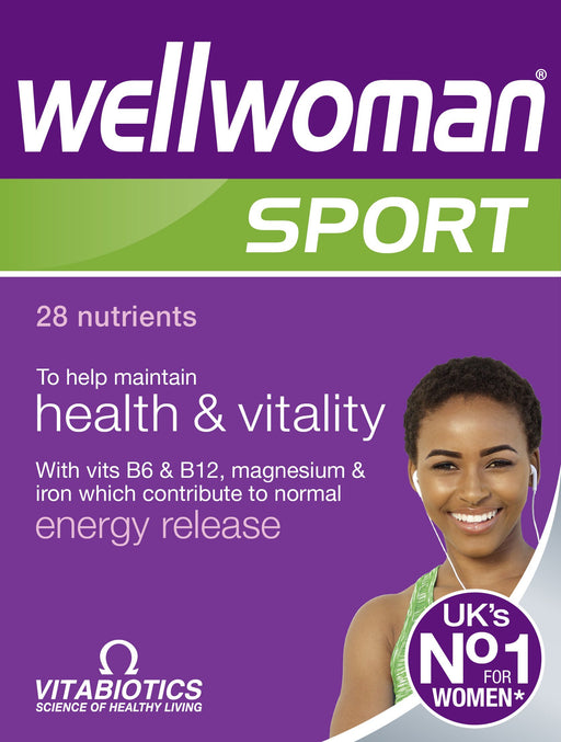 Vitabiotics Wellwoman Sport & Fitness 30 Tablets - Women at MySupplementShop by Vitabiotics