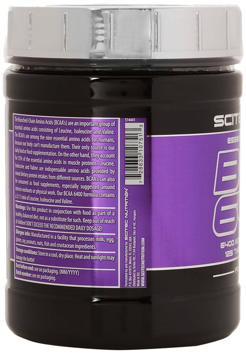 SciTec BCAA 6400 - 125 tablets - Amino Acids and BCAAs at MySupplementShop by SciTec