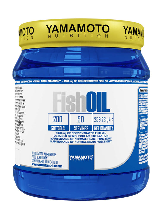 Yamamoto Nutrition Fish Oil - 200 softgels