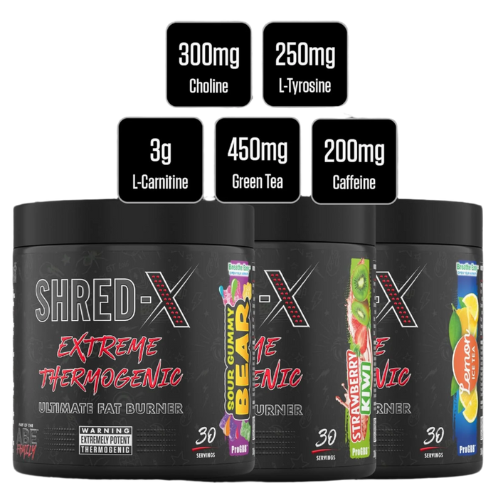 Applied Nutrition Shred-X Pulver 300g Saures Gummibärchen