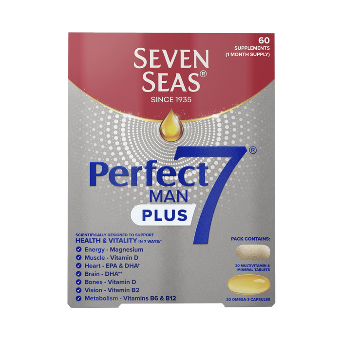 Seven Seas Perfect 7 Multi-Vitamin Man x 60