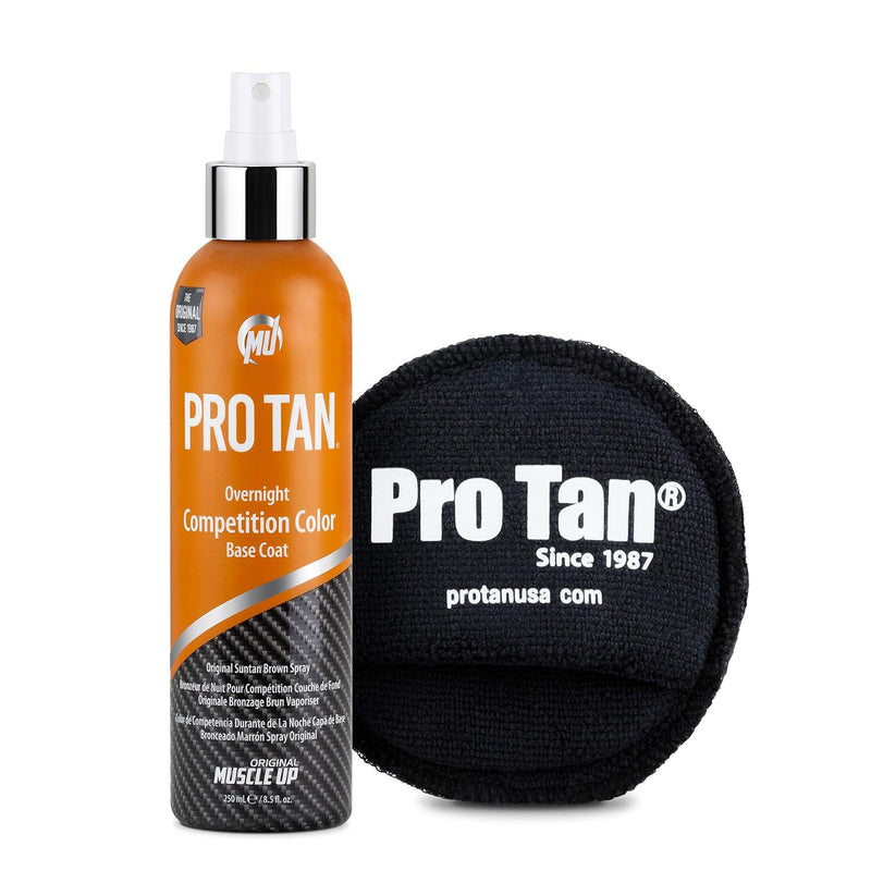 Pro Tan Overnight Competition Color Basislack, (Spray mit Applikator) – 250 ml.