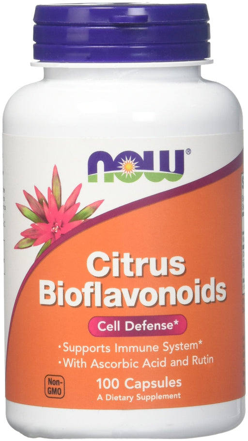 NOW Foods Citrus Bioflavonoids, 700mg - 100 caps | High-Quality Vitamins, Minerals & Supplements | MySupplementShop.co.uk