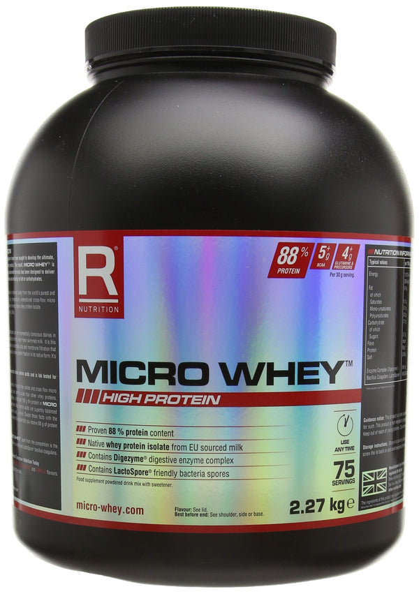 Reflex Nutrition Micro Whey 2.27kg Vanilla - Sports Nutrition at MySupplementShop by Reflex Nutrition