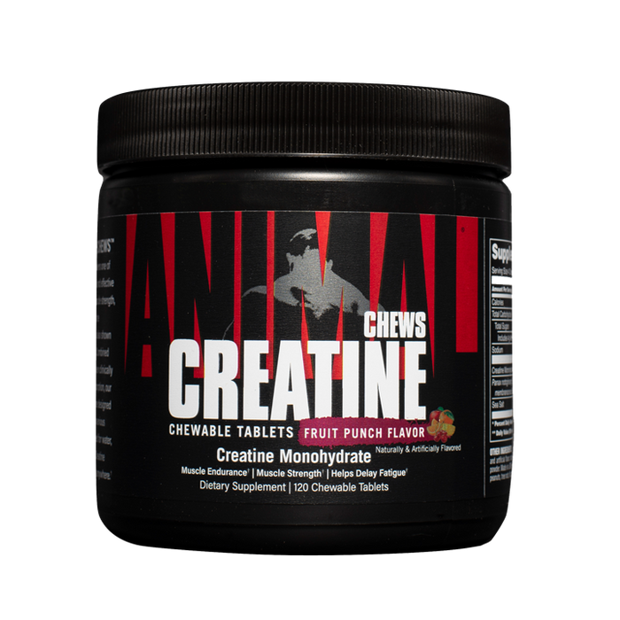 Animal Creatine Chews 120 Tablets