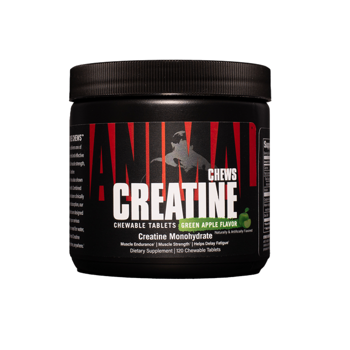 Animal Creatine Chews 120 Tablets