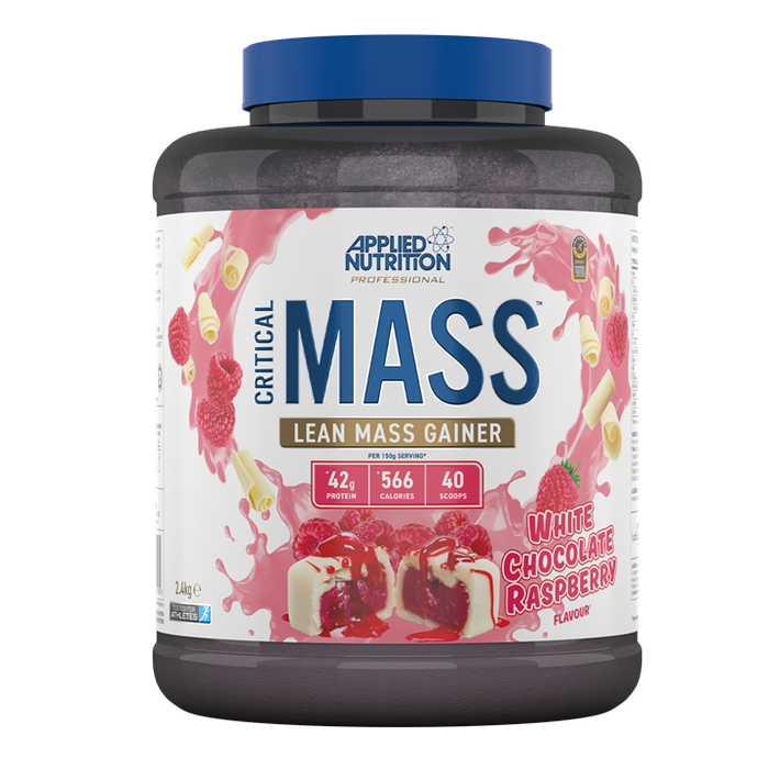 Applied Nutrition Critical Mass Professional – Proteinpulver zur Gewichtszunahme, kalorienreicher Weight Gainer, magere Masse (2,4 kg – 16 Portionen) (Banane)