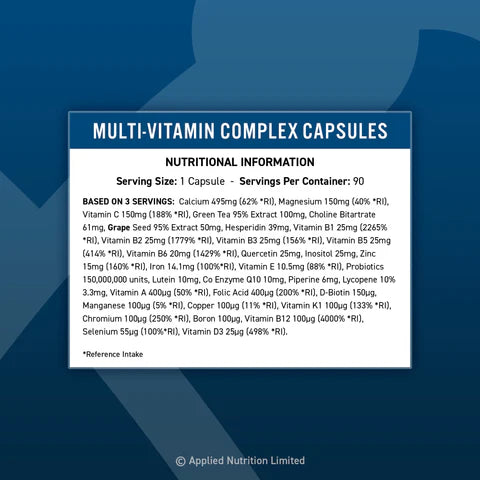Applied Nutrition Multi-Vitamin Complex - 90 tablets