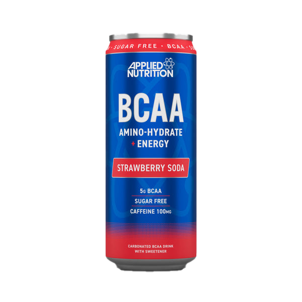 Applied Nutrition BCAA + Caffeine Can 12x330ml Strawberry Soda