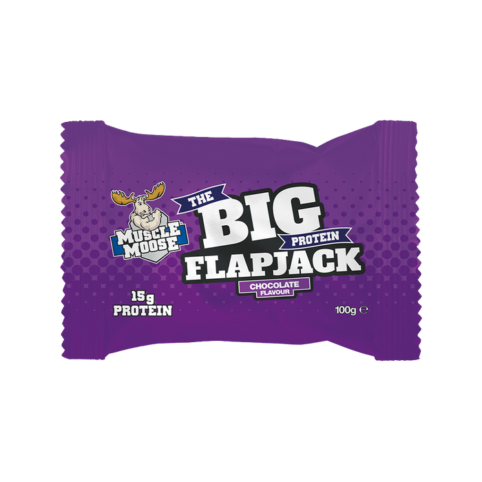 Muscle Moose Big Protein Flapjack 12x100g - Protein Flapjack at MySupplementShop by Muscle Moose