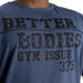 Better Bodies Union Original Tee Sky Blue - Large - T-Shirt at MySupplementShop by Better Bodies