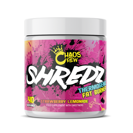 Chaos Crew Shredz 252g - Strawberry Lemonade - Sports Nutrition at MySupplementShop by Chaos Crew