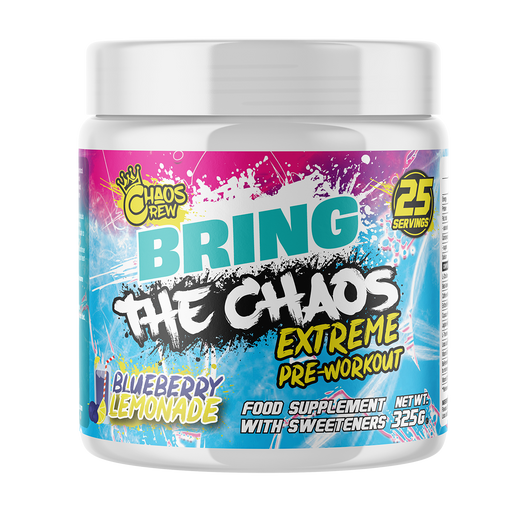 Chaos Crew Bring The Chaos v2 325g - Blueberry Lemonade - Sports Nutrition at MySupplementShop by Chaos Crew