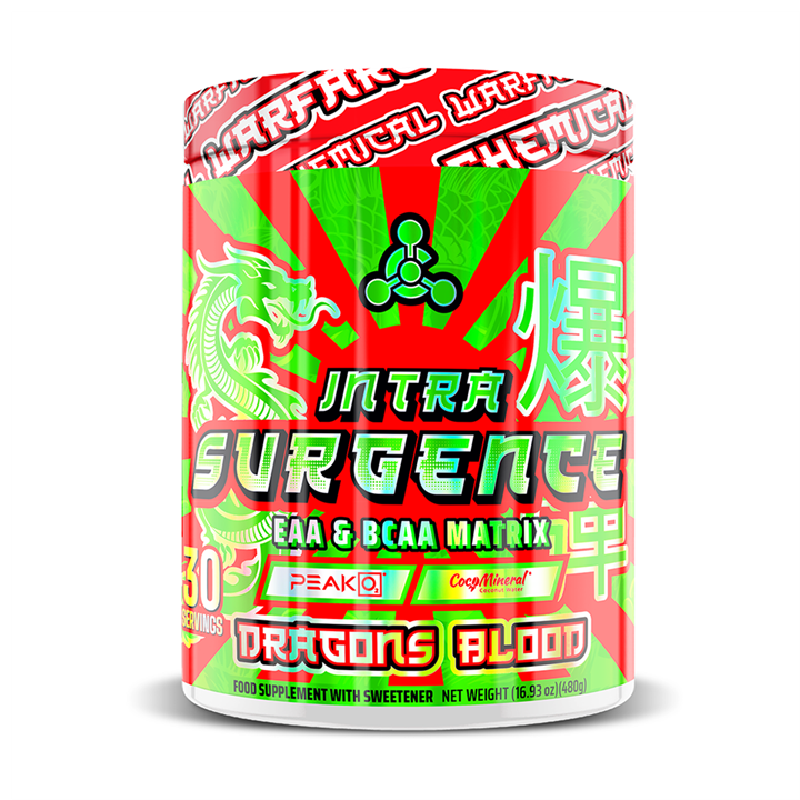 Chemical Warfare Intra Surgance 480g Dragons Blood | Premium Intra Workout at MySupplementShop.co.uk