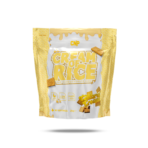 CNP Cream of Rice - 2kg Tub, 80 Servings - Vanilla Custard Creams - Cream of Rice at MySupplementShop by CNP