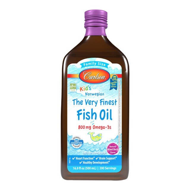 Carlson Labs Kid's The Very Finest Fish Oil 500ml