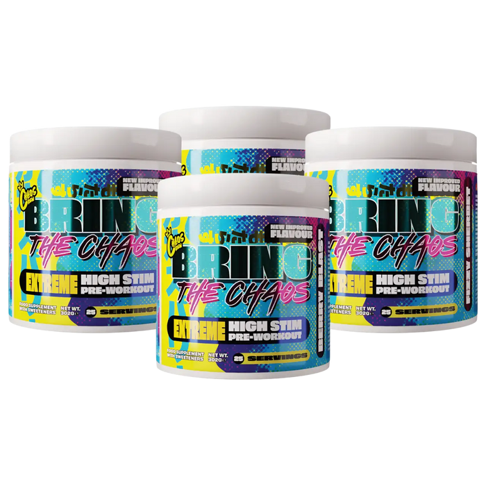 Chaos Crew Bring the Chaos V2 Pre-Workout | Extreme Energy, Focus & Endurance 325g